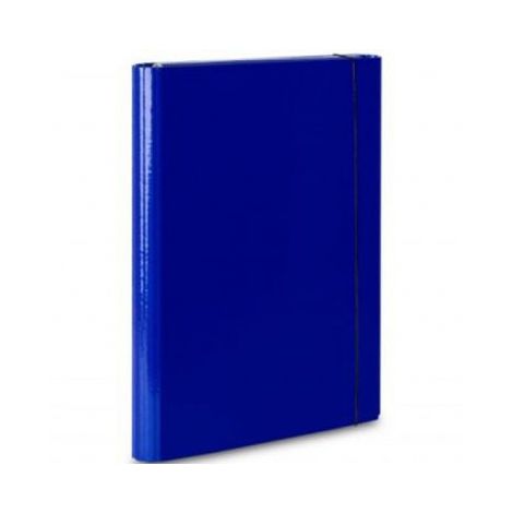 Teczka VauPe A4/4cm FCK z gumką, Niebieska